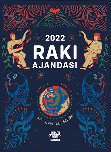 Rakı Ajandası 2022 (Ciltli)