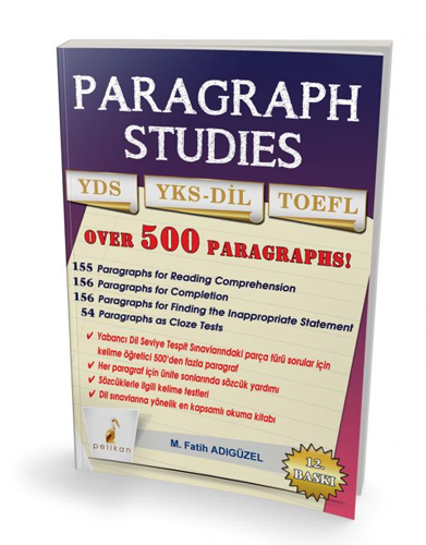 Pelikan Paragraph Studies YDS YKSDİL TOEFL 