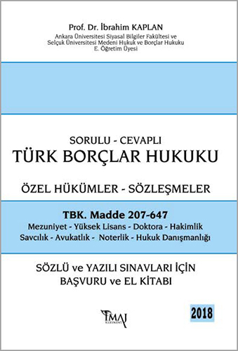Sorulu - Cevaplı Türk Borçlar Hukuku