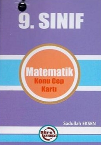 9. Sınıf Matematik Konu Cep Kartı