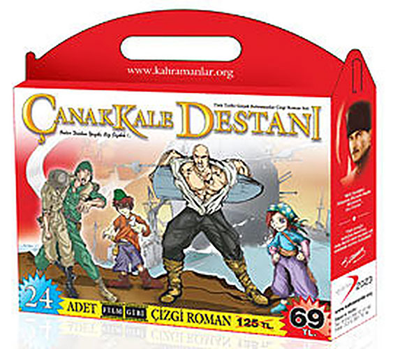 Çanakkale Destanı Seti (24 Kitap Takım)