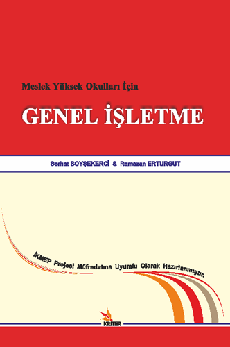 Meslek Yüksek Okulları İçin Genel İşletme