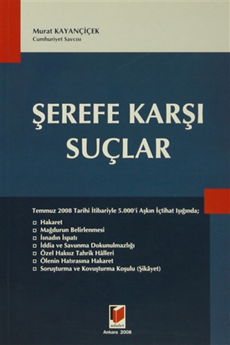 Şerefe Karşı Suçlar