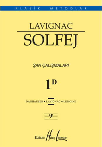   Lavignac Solfej 1D - Şan Çalışmaları