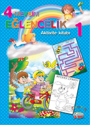 4 Mevsim Eğlencelik Aktivite Kitabı 1