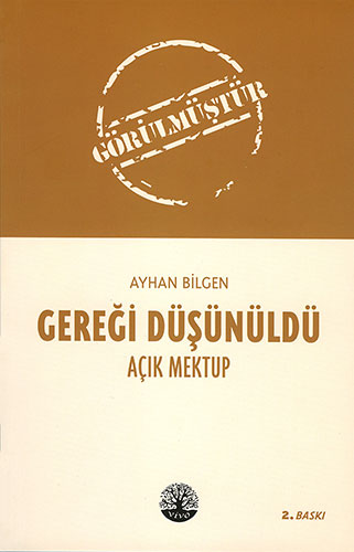 Gereği Düşünüldü