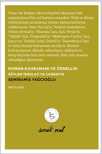 Roman Kahramanı ve Öznellik: Söylem İdeoloji ve Coğrafya