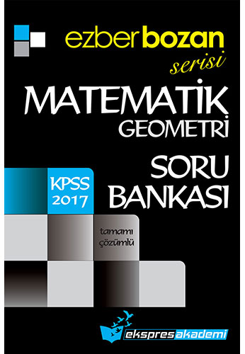 2017 KPSS Matematik Geometri Soru Bankası