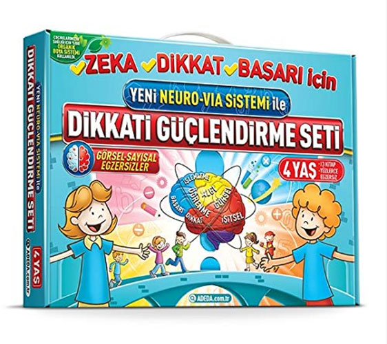 Dikkat Güçlendirme Seti Neuro-Via Sistemi (4 Yaş)