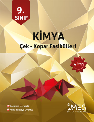 9. Sınıf Kimya -  Çek Kopar Fasikülleri 4 Etap