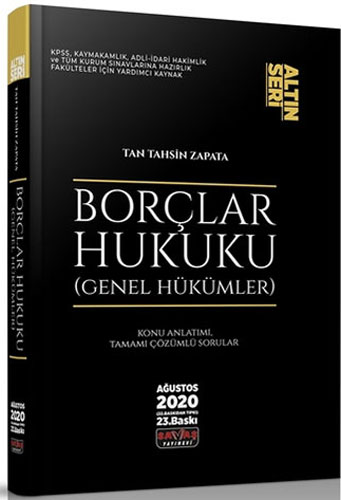 Borçlar Hukuku Genel Hükümler