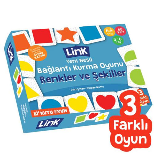 Link Yeni Nesil Bağlantı Kurma Oyunu - Renkler ve Şekiller