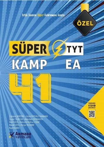 Süper TYT Kamp 41 Eşit Ağırlık Soru Kitabı