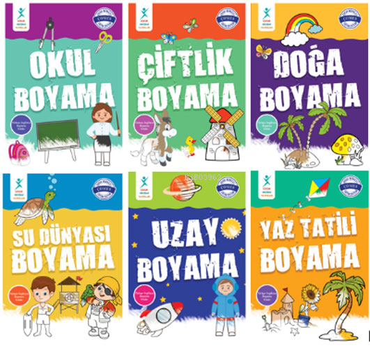 Çocuk Gelişimi Türkçe İngilizce - Boyama Seti