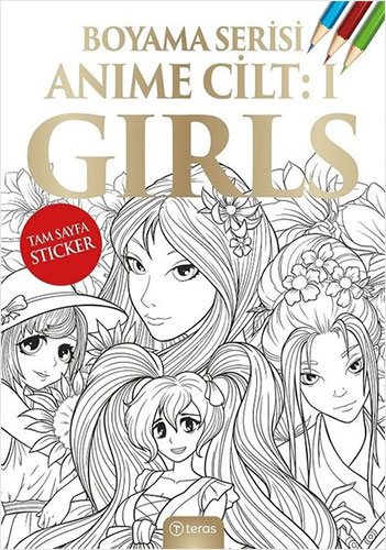 Anime Boyama Cilt 1 - Girls