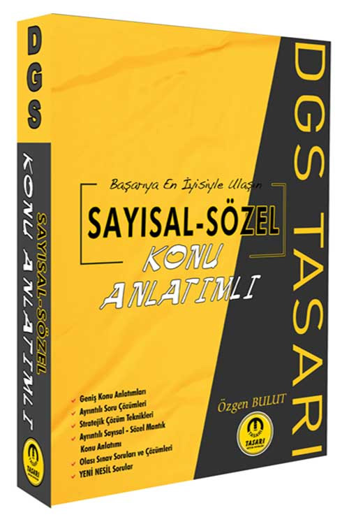  DGS Sayısal Sözel Konu Anlatımı