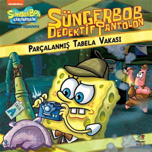 Sünger Bob Dedektif Pantolon - Parçalanmış Tabela Vakası