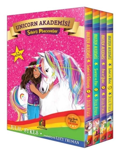 Unicorn Akademisi Seti - Sihirli Maceralar - 4 Kitap Takım