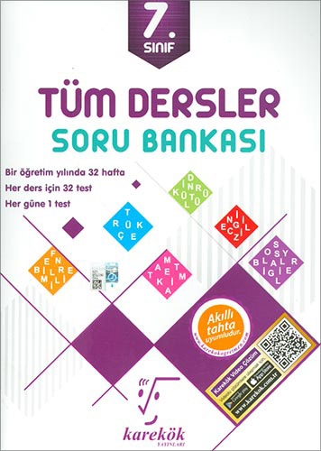 7.Sınıf Tüm Dersler Soru Bankası