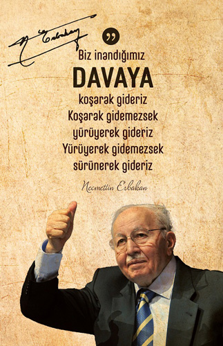 Necmettin Erbakan Ajandası - Dava Adamı Ajandası 04 (Ciltli)