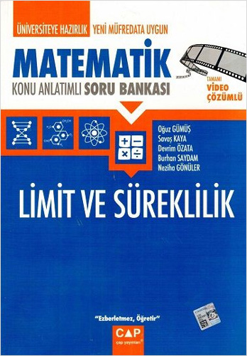 Matematik - Limit ve Süreklilik Konu Anlatımlı Soru Bankası