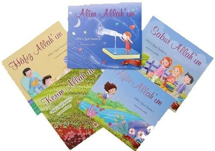 Allah'ın Güzel İsimleri 2 - 5 Kitap Takım