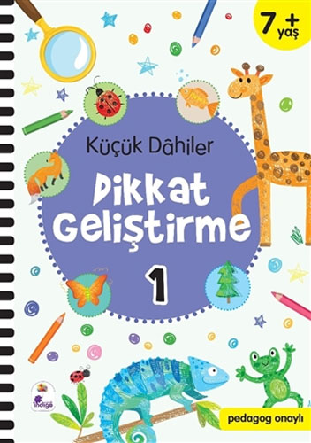 Küçük Dahiler Dikkat Geliştirme 1 (7+ Yaş)