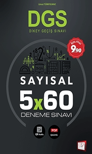 DGS Sayısal 5x60 Deneme Sınavı