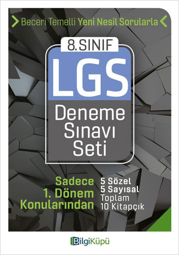 8. Sınıf LGS Deneme Sınavı Seti