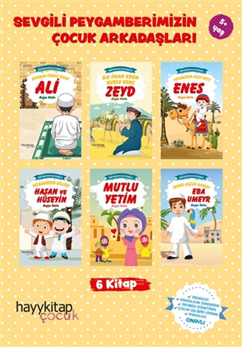 Sevgili Peygamberimizin Çocuk Arkadaşları - 6 Kitap Takım