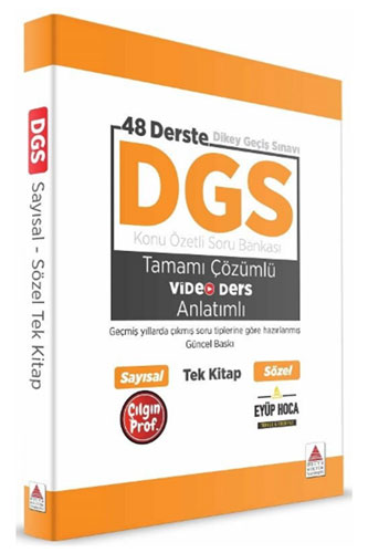 DGS 48 Derste Konu Özetli Soru Bankası Tamamı Çözümlü