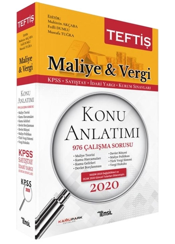 TEFTİŞ Maliye Vergi Hukuku Konu Anlatımı