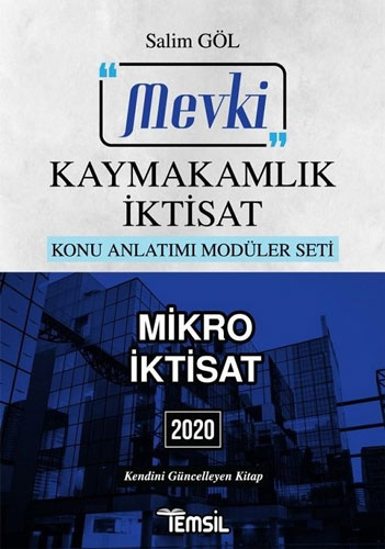 2020 Mevki Kaymakamlık İktsiat - Konu Anlatımı Mödüler Seti 