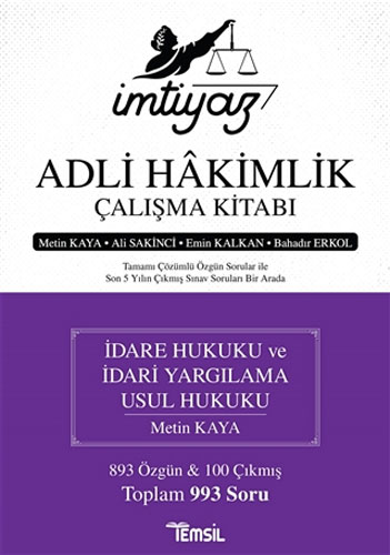 İmtiyaz - Adli Hakimlik Çalışma Kitabı