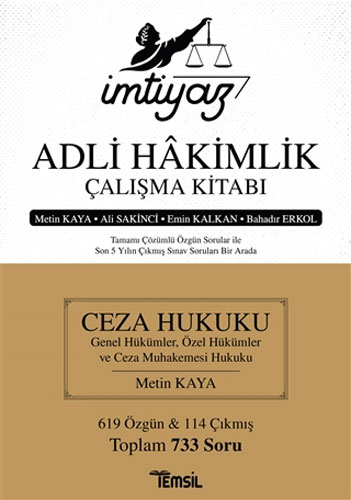 İmtiyaz - Adli Hakimlik Çalışma Kitabı