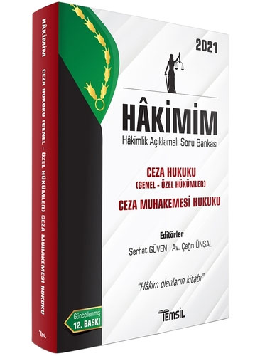 2021 Hâkimim - Ceza Hukuku (Genel - Özel Hükümler) - Ceza Muhakemesi Hukuku 