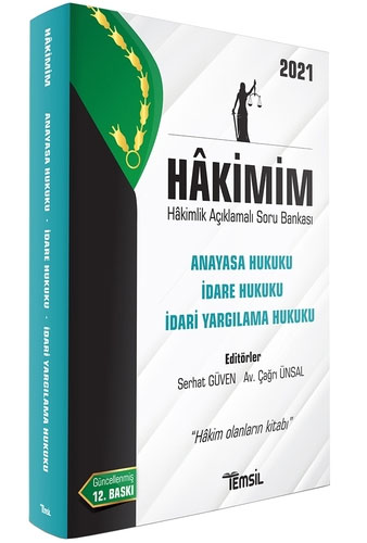 2021 Hâkimim - Anayasa Hukuku - İdare Hukuku - İdari Yargılama Hukuku 