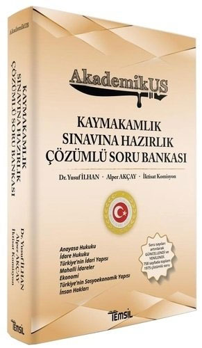 AkademikUS Kaymakamlık Sınavına Hazırlık Çözümlü Soru Bankası 