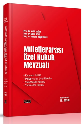 Milletlerarası Özel Hukuk Mevzuatı