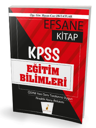 2020 KPSS Eğitim Bilimleri - Efsane Kitap 