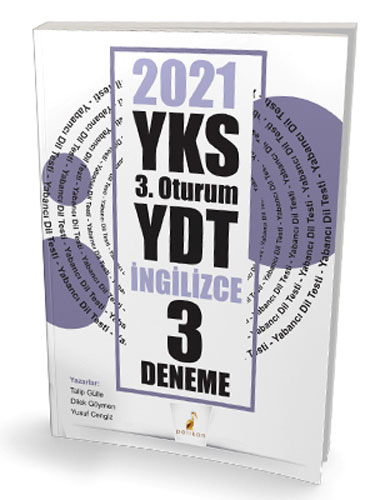 2021 YKS 3.Oturum YDT İngilizce 3 Deneme Sınavı