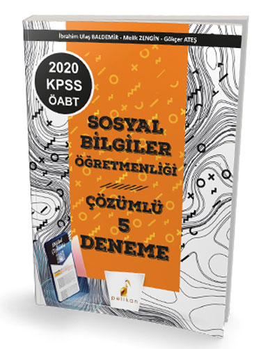 2020 KPSS - ÖABT  Sosyal Bilgiler Öğretmenliği Çözümlü 5 Deneme Sınavı