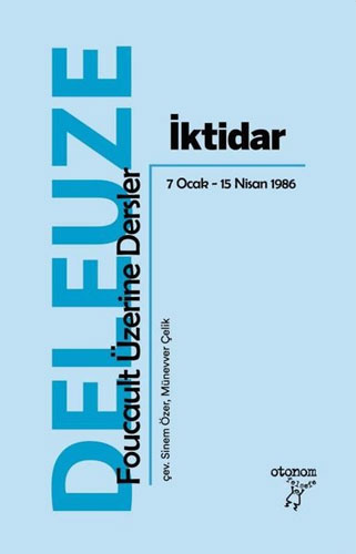 İktidar - Foucault Üzerine Dersler