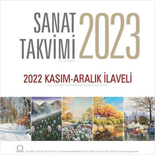 Sanat Takvimi 2023 - Duvar Takvimi