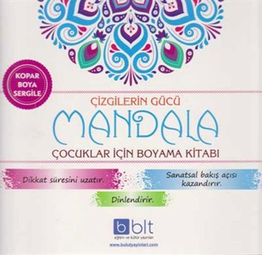 Çizgilerin Gücü - Mandala Çocuklar İçin Boyama Kitabı