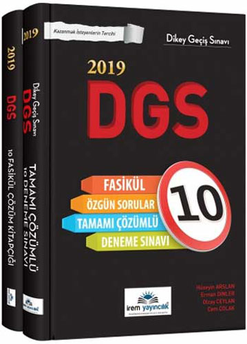 2019 DGS Tamamı Çözümlü 10 Fasikül Deneme