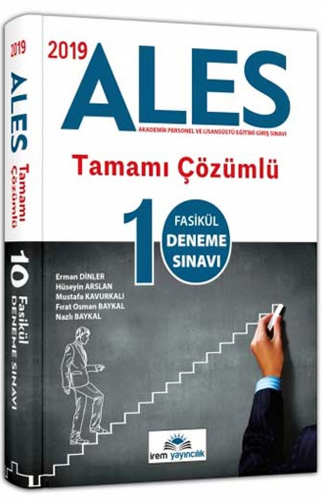 2019 ALES Tamamı Çözümlü 10 Fasikül Deneme Sınavı