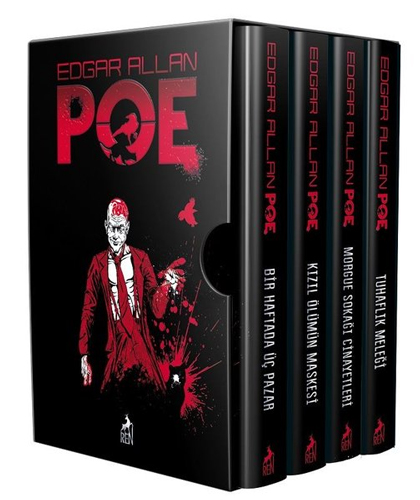 Edgar Allan Poe Seti - 4 Kitap Takım