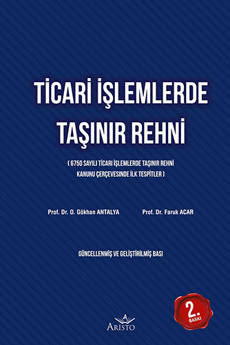 Ticari İşlemlerde Taşınır Rehni (Ciltli)