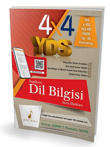 4x4  YDS Seti 4. Kitap İngilizce Dilbilgisi